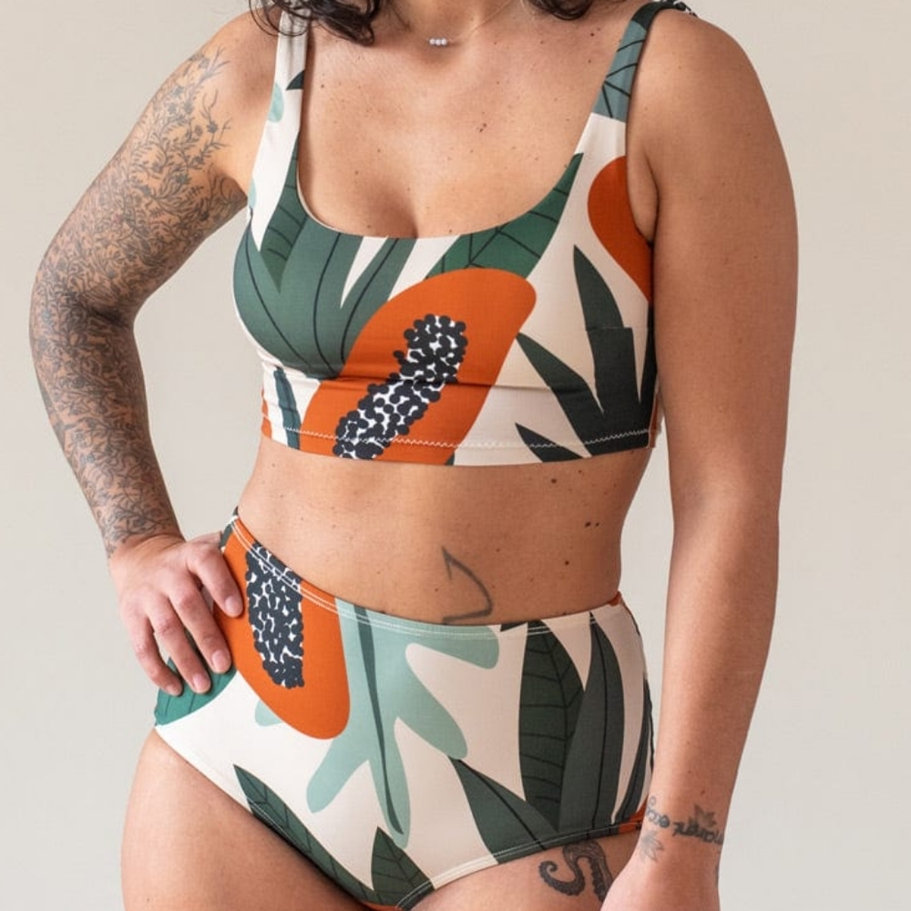 Mimi & August Paloma Papaya Bikini